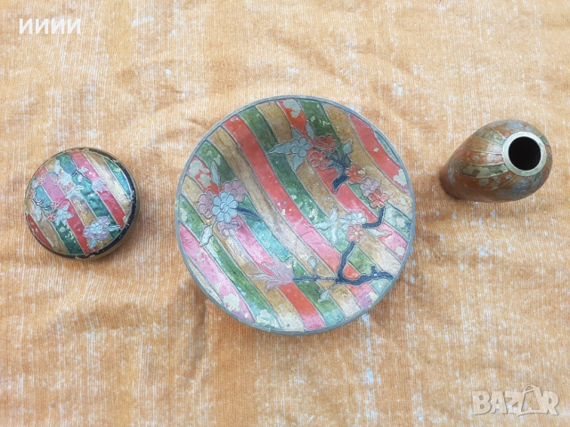 Фруктиера ваза захарница месинг  