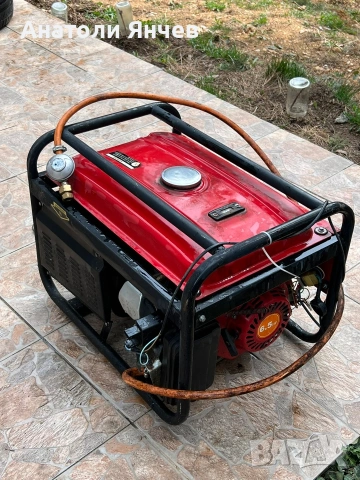 Продавам бензиново-газов генератор 3.5kw , снимка 5 - Градинска техника - 53924340