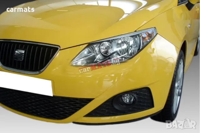 Вежди за фарове за Seat Ibiza (2008-2017) - EU - Черни