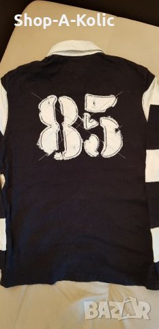 Original Vintage TOMMY HILFIGER DENIM Half Button Long Sleeve Sweatshirt, снимка 2 - Суичъри - 38314864