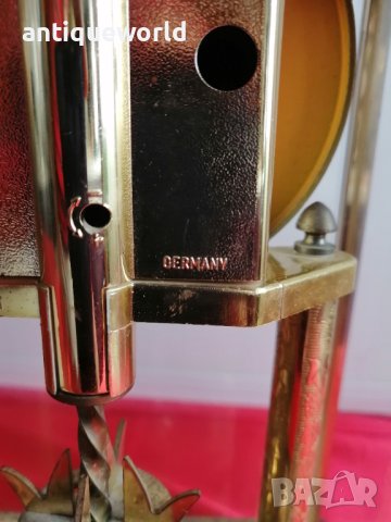 Стар Немски Настолен Часовник, снимка 7 - Антикварни и старинни предмети - 42834156