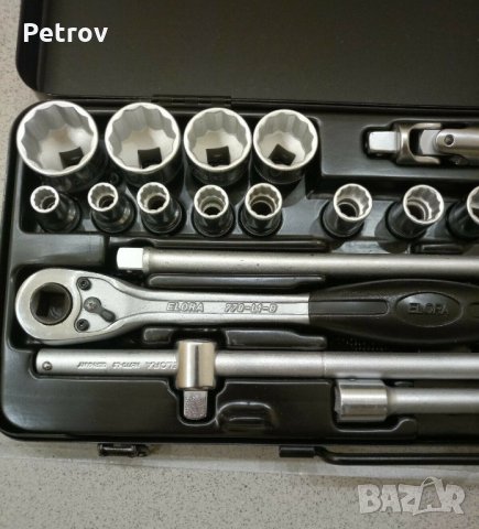 ELORA - Germany - 1/2" PROFI Гедория 100% ORIGINAL ELORA Made in Germany!! 12-стенни вложки 10-32 , снимка 6 - Гедорета - 33996649