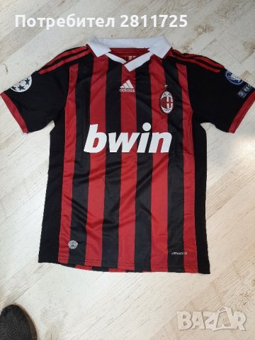 Тениска Малдини Милан , снимка 5 - Футбол - 42138953