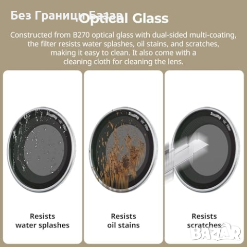 Нов Магнитен UV филтър с оптично стъкло за FUJIFILM X Half камера фото, снимка 4 - Обективи и филтри - 51500533