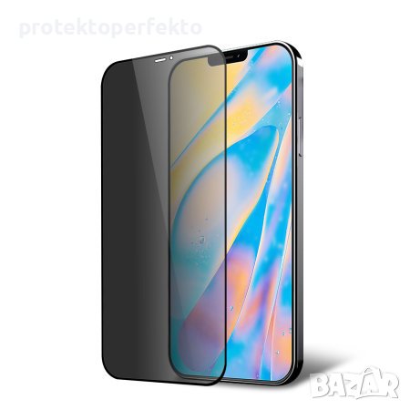 Privacy протектор ANTI SPY iPhone 15 Pro, снимка 3 - Фолия, протектори - 42698825