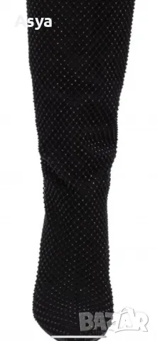 Елегантни черни ботуши 