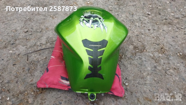Резервоар за Kawasaki Z750 2007-2012, снимка 4 - Части - 53937147