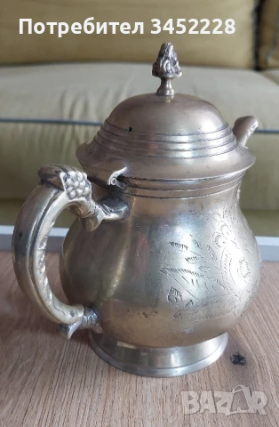 кана месинг масивна за ценители , снимка 3 - Антикварни и старинни предмети - 51410730