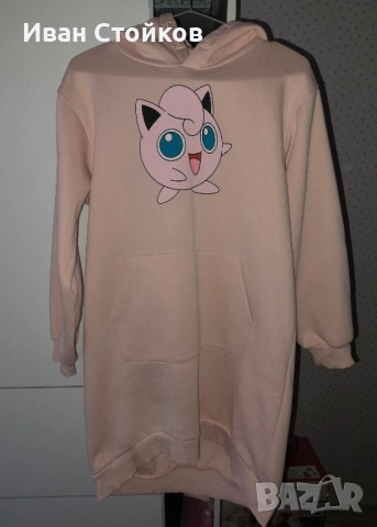 Суичър "Зара"-164см, Суичър "Покемон"-158см.,Розов Суичър (Худи-Angel)-M, Цветен Суичър -S, снимка 7 - Детски рокли и поли - 52107158