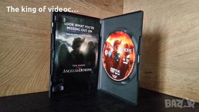 DVD Angels & Demons   КАТО НОВ , снимка 4 - DVD филми - 53171926