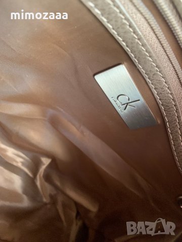 Calvin Klein monogram logo hand bag чанта, снимка 6 - Чанти - 30413177