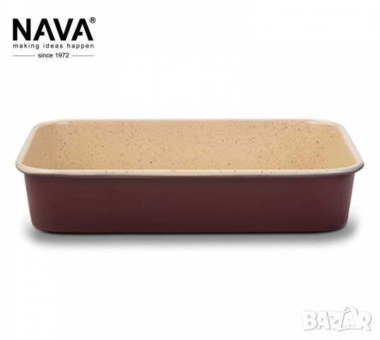 Тава с керамично покритие NAVA / 34сm, снимка 3 - Съдове за готвене - 30043646