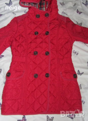 NEXT червено яке за момиче, за преходен сезон (11-12 г), снимка 4 - Детски якета и елеци - 37824023
