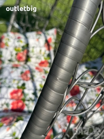 Люлка градинска висяща люлка тип гнездо,яйце–Промоция, снимка 2 - Градински мебели, декорация  - 52232966