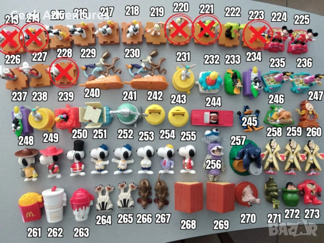 McDonalds Toys / Макдоналдс Играчки от 90те Винтидж Колекционерски, снимка 6 - Колекции - 46745216