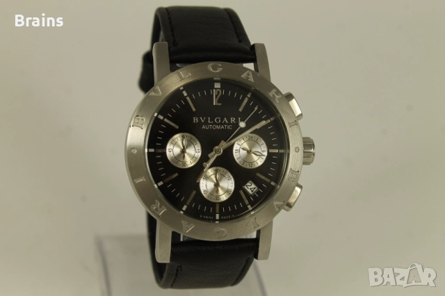 Мъжки Ръчен Хронограф BVLGARI , снимка 2 - Мъжки - 51670885