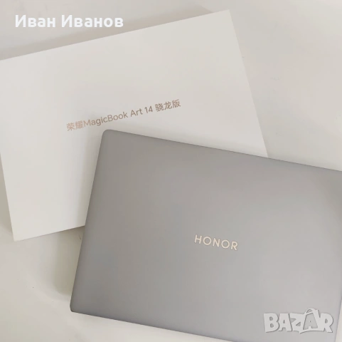 Honor MagicBook Art 14 Snapdragon 1kg, 1cm 32GB RAM, OLED 14.6 120HZ, снимка 2 - Лаптопи за работа - 54171640
