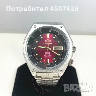 ORIENT напълно автоматичен механичен часовник, ден от седмицата, дата, снимка 3 - Мъжки - 52001149