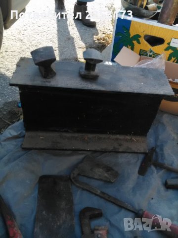 Двойно,,Т,,- наковалня.40/25/10 см.Деб.на материала 1см.Има и вариант80см/25см/10см с дупка и кука з, снимка 1