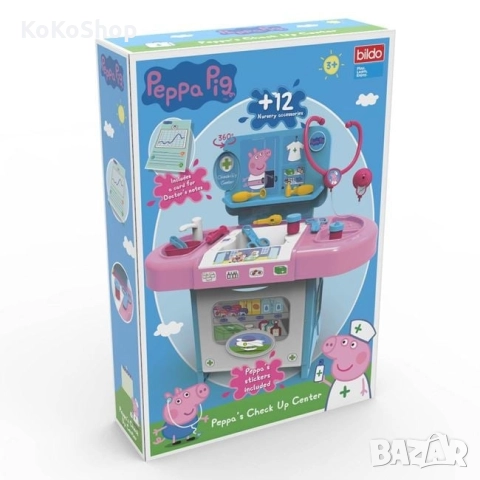 Peppa Pig Медицински кабинет/клиника Peppa Pig/лекарски кабинет, снимка 2 - Образователни игри - 52286446