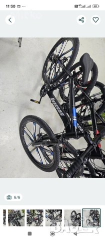 чисто нови 26 цола алуминиев велосипед с 21 скорости усилени ляти капли амортисьори предни , снимка 4 - Велосипеди - 54224226