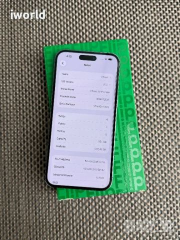 96% Battery⚠️ 256gb⚠️ iPhone 14 PRO MAX ❗️Лизинг от 18Е/мес ❗️deep purple, снимка 3 - Apple iPhone - 53962297