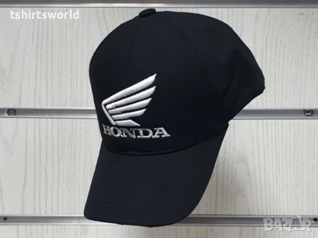 Нова шапка с козирка за мотористи Хонда (Honda), снимка 4 - Шапки - 48249915