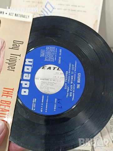 Стари грамофонни плочи на Битълс, снимка 2 - Грамофонни плочи - 54210014
