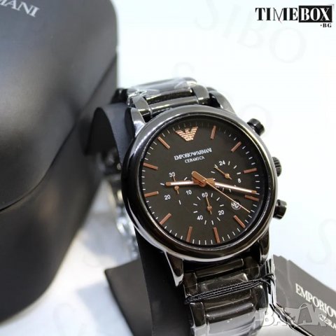 Emporio Armani AR1509 Ceramica Luigi. Нов мъжки часовник, снимка 2 - Мъжки - 38773353