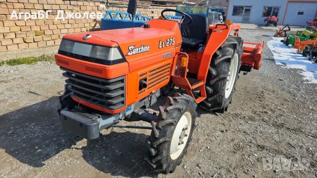 Японски трактор Kubota L1-275D с фреза, 4х4, 27 кс, АграБГ Джолев, снимка 8 - Селскостопанска техника - 49283966