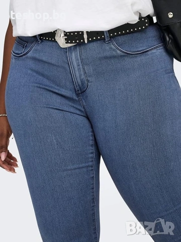Дънки Оnly Carmakoma DENIM Carthunder Push Up Reg SK MBD Noos 52 размер, снимка 3 - Дънки - 54181232