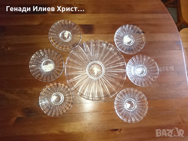 Кухненски сервизи от прозрачно стъкло