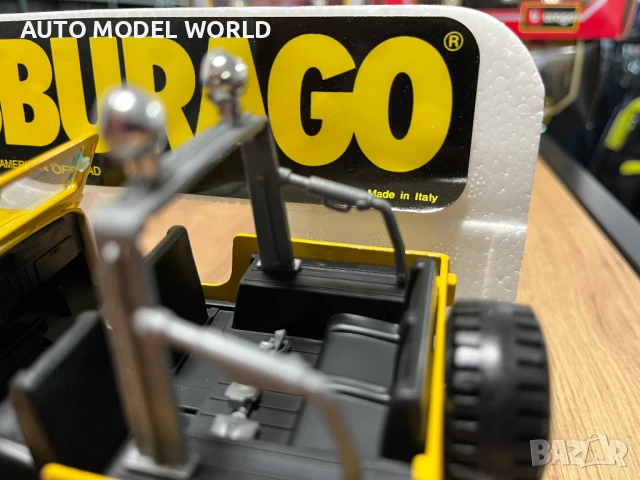 Метална колекционерска количкa BBURAGO AMERICAN OFFROAD мащаб 1:24, снимка 3 - Колекции - 50885247