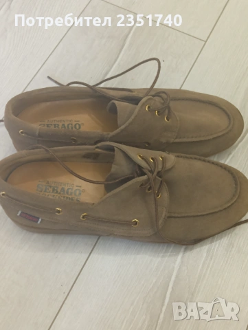 Естествен велур 44 номер Sebago , снимка 2 - Ежедневни обувки - 53255639