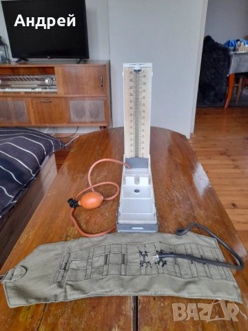 Стар апарат за кръвно налягане #2, снимка 5 - Антикварни и старинни предмети - 54294665