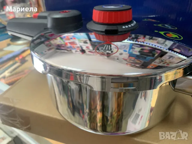Тенджера под налягане, Monix Selecta, Select & Cook System, неръждаема стомана, 22 см, 4 литра, снимка 9 - Съдове за готвене - 55989180