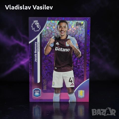 Topps Premier League 25/26 - Chase cards - Update 19.03, снимка 5 - Колекции - 53637076