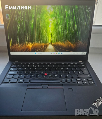 Компактен четириядрен лаптоп Lenovo  ThinkPad X390