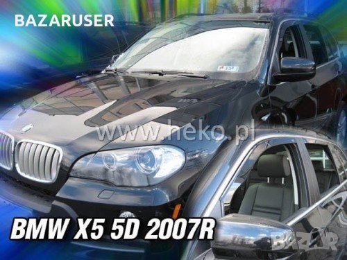 Ветробрани BMW X5 E70 5 ВРАТИ - 2 БРОЯ ПРЕДНИ, снимка 6 - Аксесоари и консумативи - 29569103