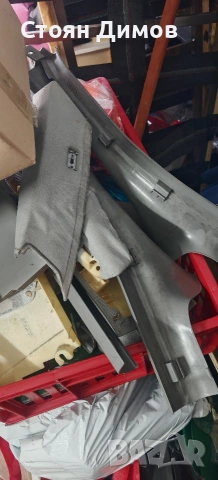 Сив салон за БМВ Е61, снимка 9 - Части - 54240786