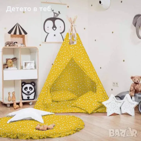 Палатка игу жълти звезди, снимка 1