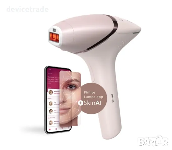 Фотоепилатор за обезкосмяване със SenseIQ Philips BRI976/00, 450000 IPL, снимка 2 - Епилатори - 49768390