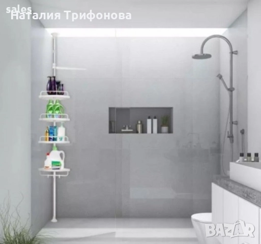 Етажерка за баня – ъглова, снимка 4 - Органайзери - 52041020