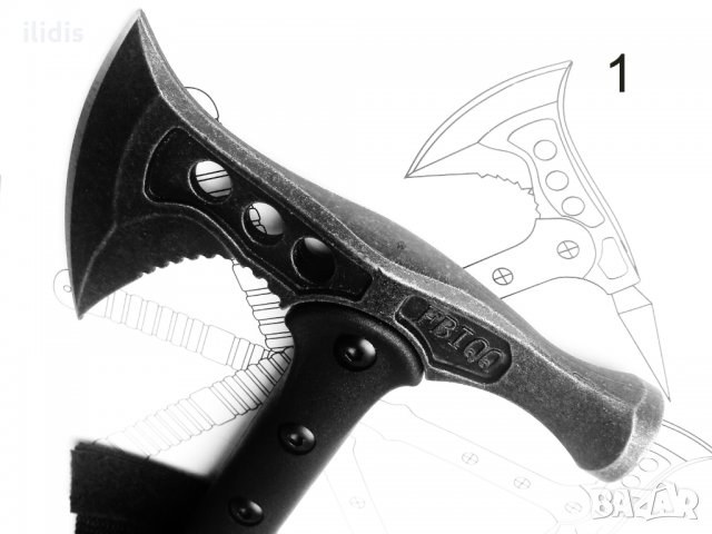 Томахавка Туристическа брадва SOG Tomahawk, снимка 2 - Градински инструменти - 20913704