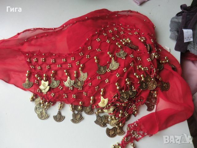 червен колан за кючек, снимка 2 - Колани - 40383457