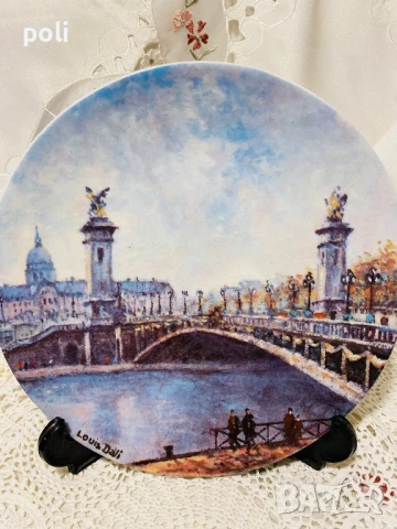 порцеланова чиния за стена 3, снимка 2 - Декорация за дома - 51096216