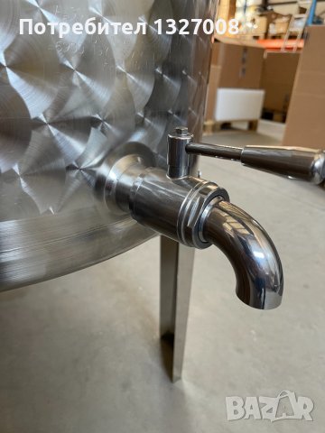 Неръждаем съд за вино с плаващ капак, снимка 7 - Домашни напитки - 36778879