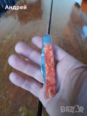 Стар джобен нож,ножче,ножка #92, снимка 3 - Други ценни предмети - 48590682