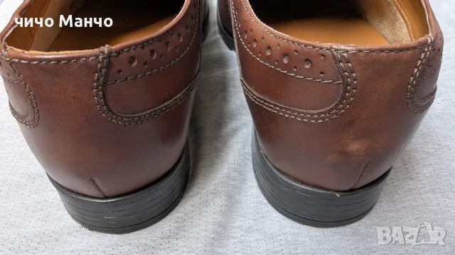 Clarks естествена кожа 41 (UK 7), снимка 4 - Официални обувки - 55863767