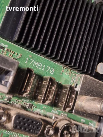 MAIN BOARD ,17MB170 ,for телевизор Nokia Smart 4300A ,for 43inc DISPLAY VES430QNZH-N4-Z02, снимка 2 - Части и Платки - 49218409